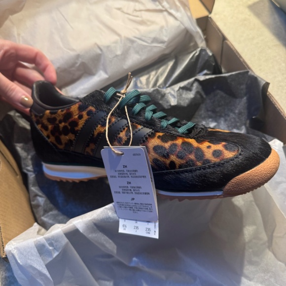 Adidas SL 72 OG Leopard Print - IN BOX Never Worn W 6.5 - Picture 6 of 7